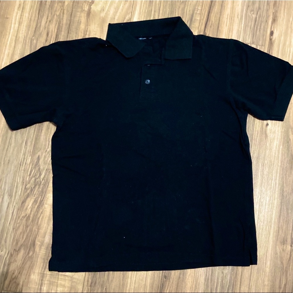Men’s Black Collar shirt XS